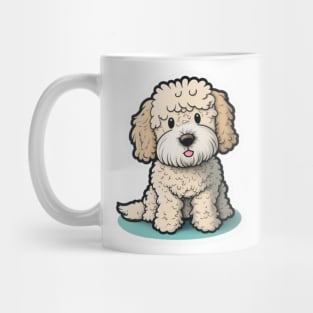 White Puppy Mug